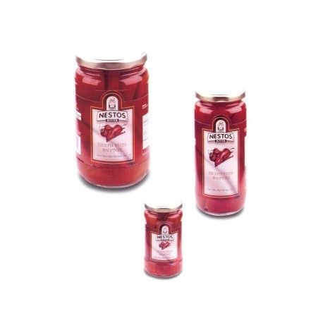 VASO DA 360g PEPERONI ROSSI GRIGLIATI E SPELLATI/P