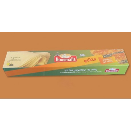 Cartone da buste 12x500g pasta FILLO GROSSA da salato