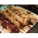 6,5Kg di Souvlaki di Petto di Pollo da 80x80g ca