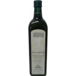 Bottiglia da 1 litro di AMBROSIA Olio extra vergine di oliva